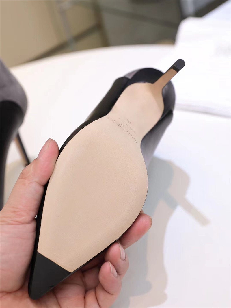 J1m*y Ch00 Pearl Heels Dupe pointed high heel ankle boots