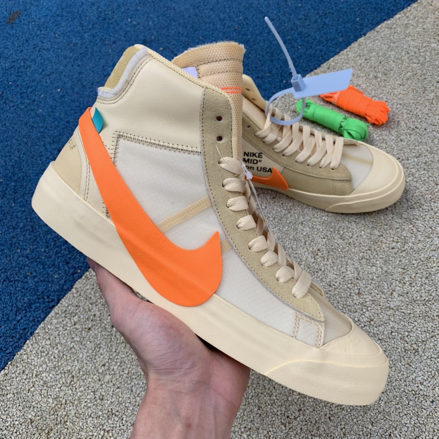 Nike Blazer Mid Off-White All Hallow s Eve Extended Size