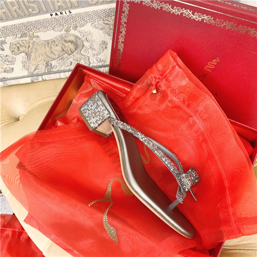 rene caovilla flat sandals