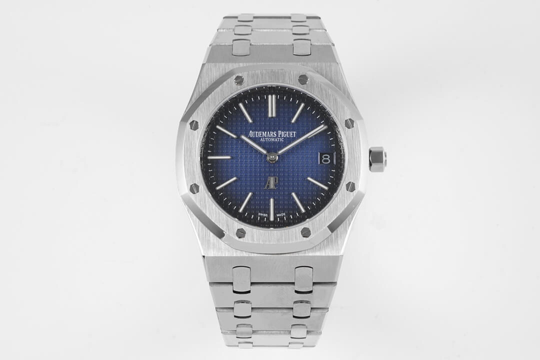 Replica Audemars P1g*et Royal Oak 15202IP.OO.1240IP.01 1:1 Best Edition KZ Factory Smoky Blue Dial
