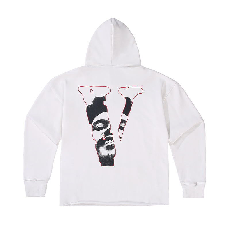 Vlone x The Weeknd Hoodie After Hours Blood Drip Sweatshirt 6667