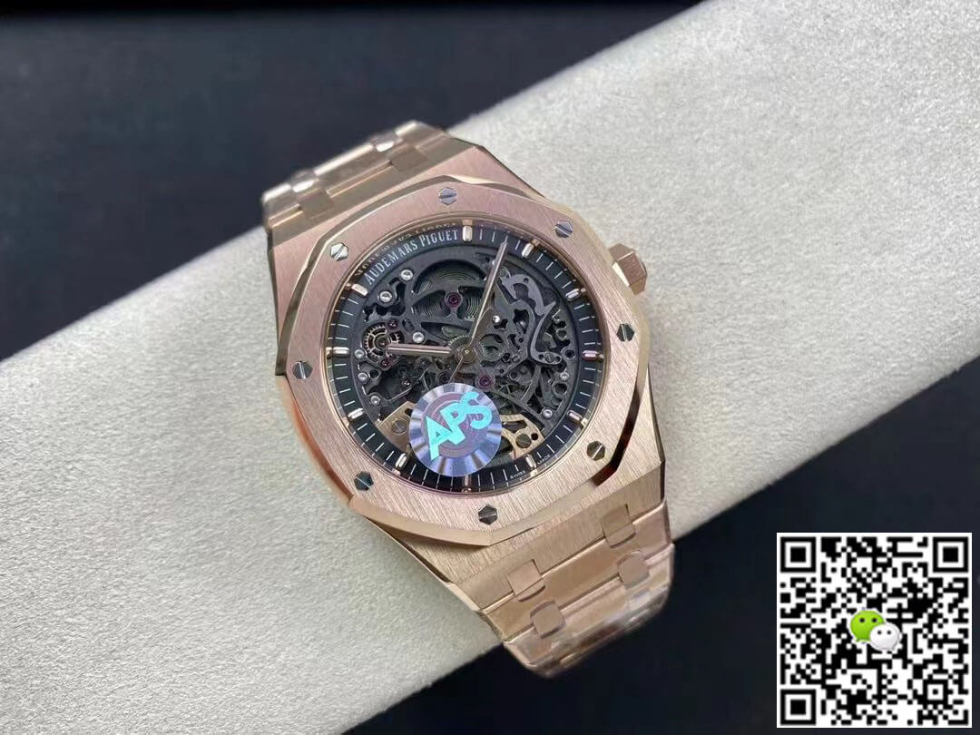 Replica Audemars P1g*et Royal Oak 15407OR.OO.1220OR.01 1:1 Best Edition APS Factory Dark Grey Dial