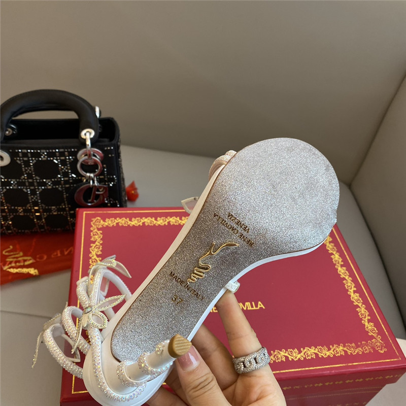 rene caovilla butterfly strappy sandals