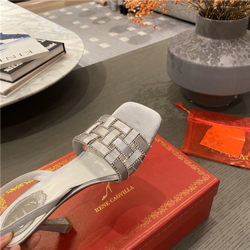 rene caovilla heel sandals