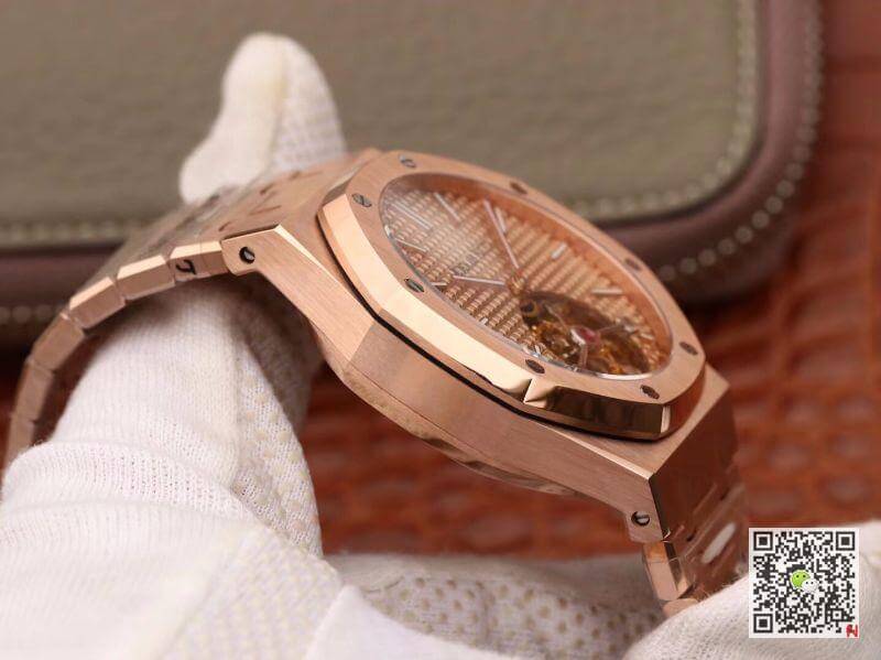 Replica Audemars P1g*et Royal Oak Tourbillon 26510OR.OO.1220OR.02 R8 Factory 1:1 Best Edition Swiss ETA2924