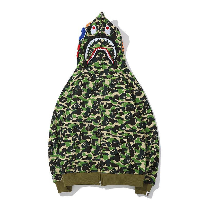 BAPE 1st Camo Shark Full Zip Hoodie
