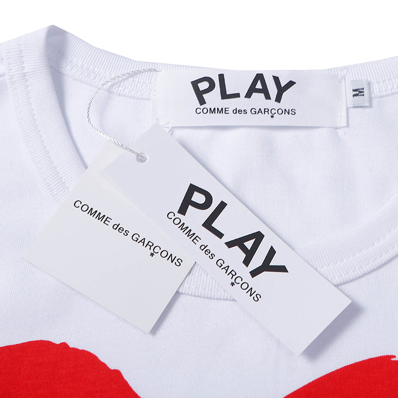 Comme Des Garcons Play Heart T Shirt 2327