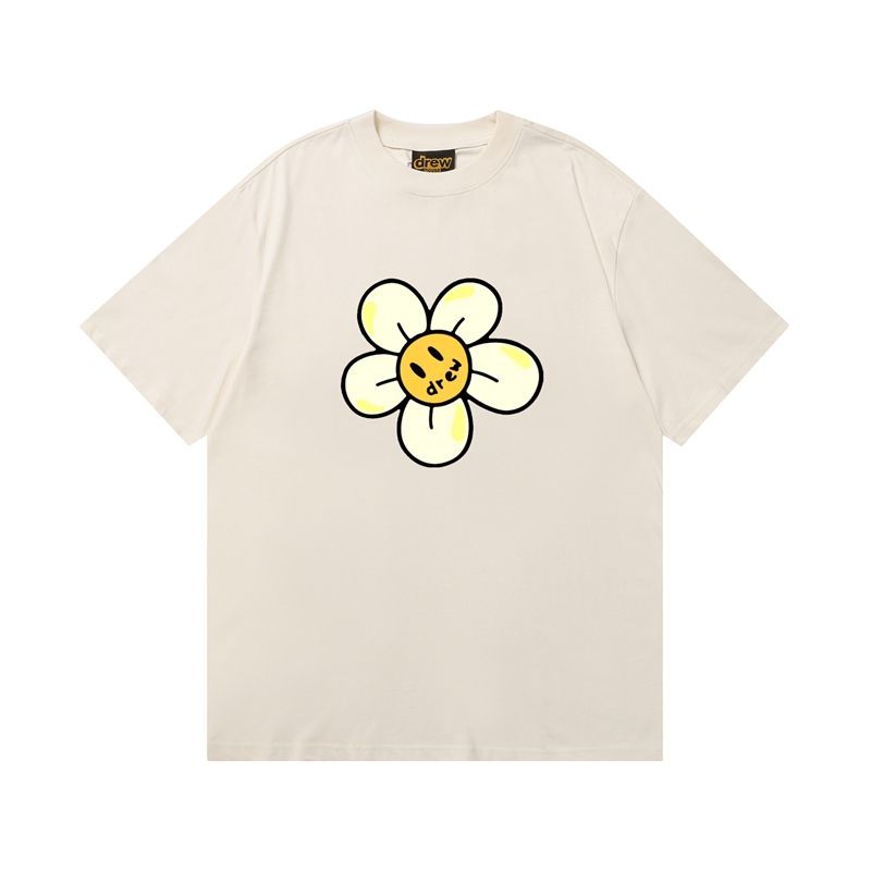 Drew Flower Cotton T-Shirt