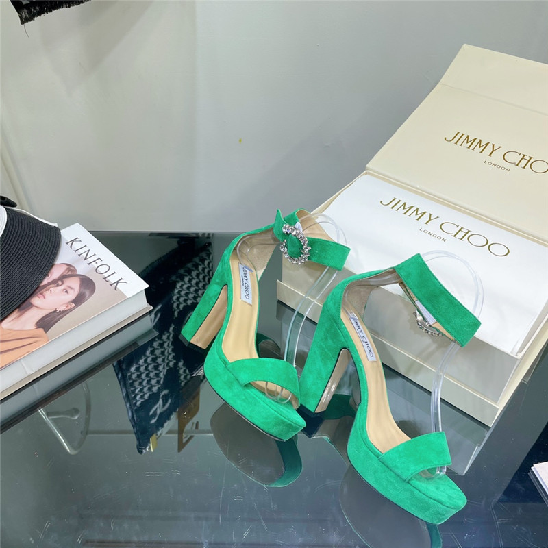 J1m*y Ch00 block heel sandals