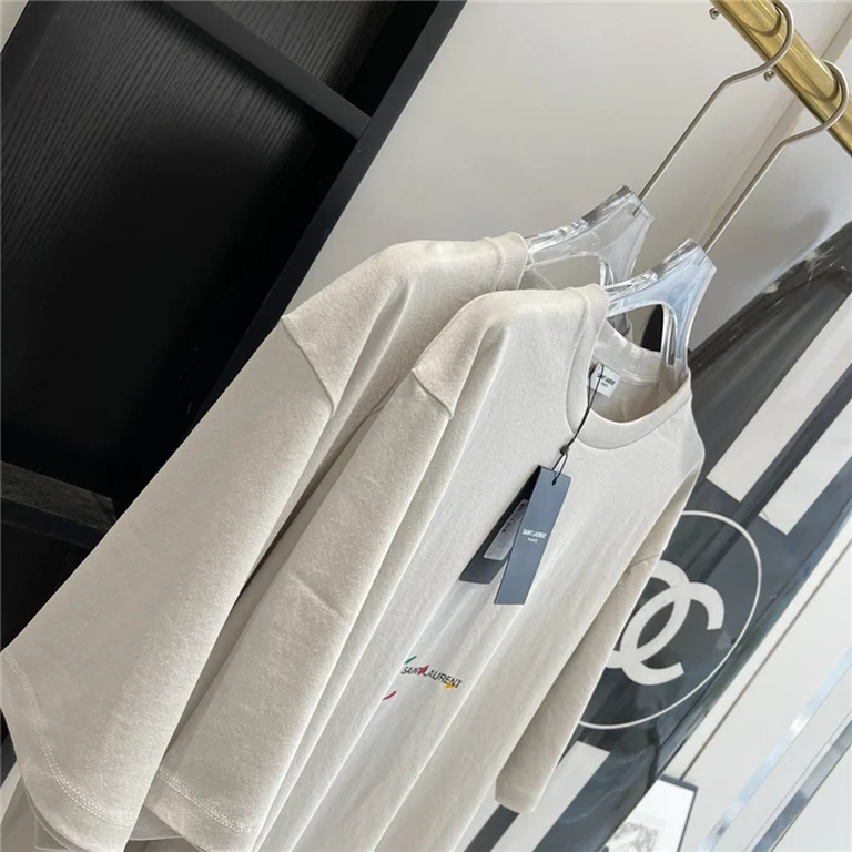 2022ss Sa1nt Lau*nt T Shirt