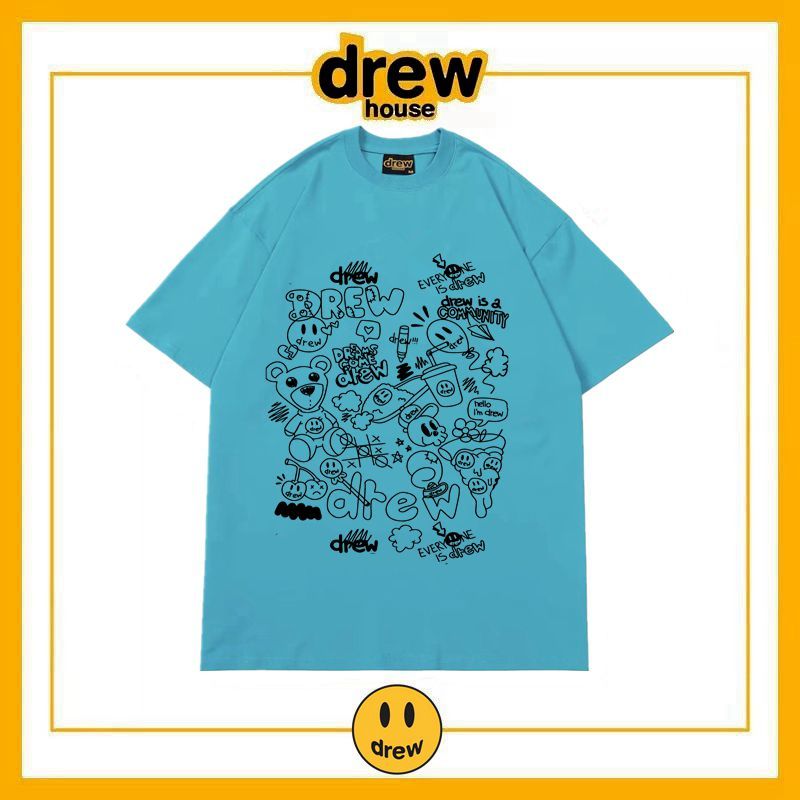Drew House T-shirt graffiti
