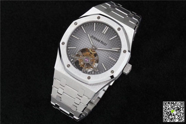 Replica Audemars P1g*et Royal Oak Tourbillon 26510PT.OO.1220PT.01 1:1 Best Edition R8 Factory Dark Grey Dial