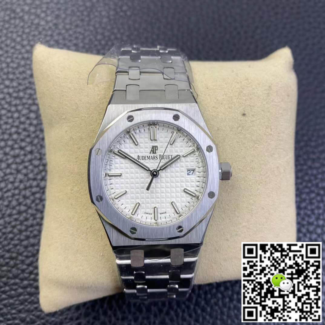 Replica Audemars P1g*et Royal Oak 77350ST.OO.1261ST.01 1:1 Best Edition 8F Factory Silver Dial