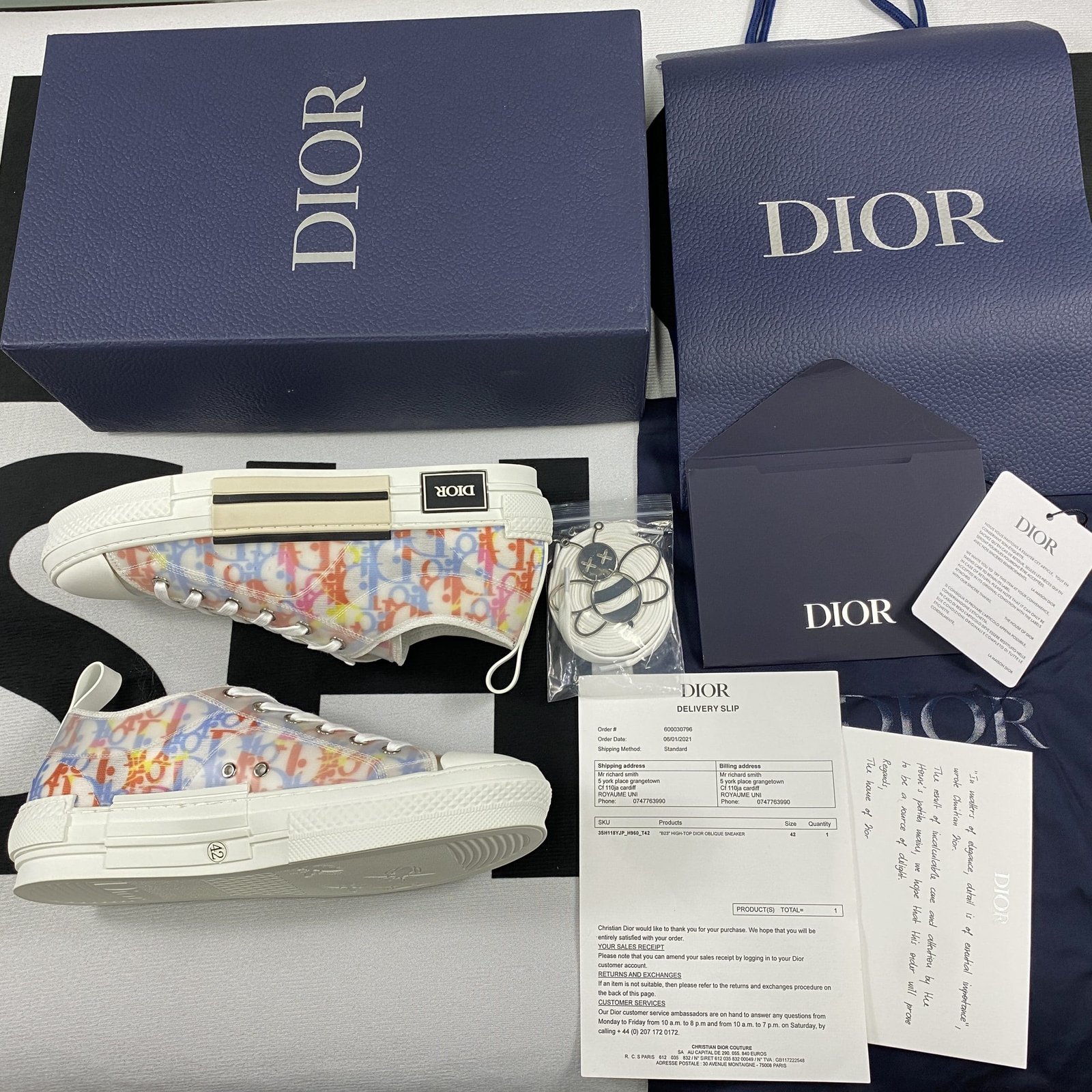 D10r B23 High Top Sneaker 6