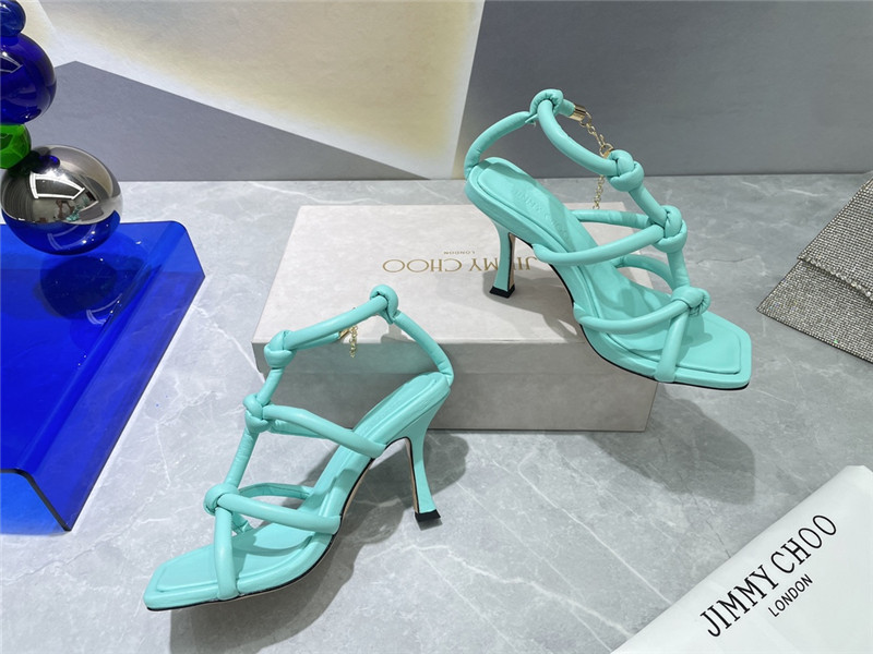 J1m*y Ch00 Pearl Heels Dupe square toe sandals