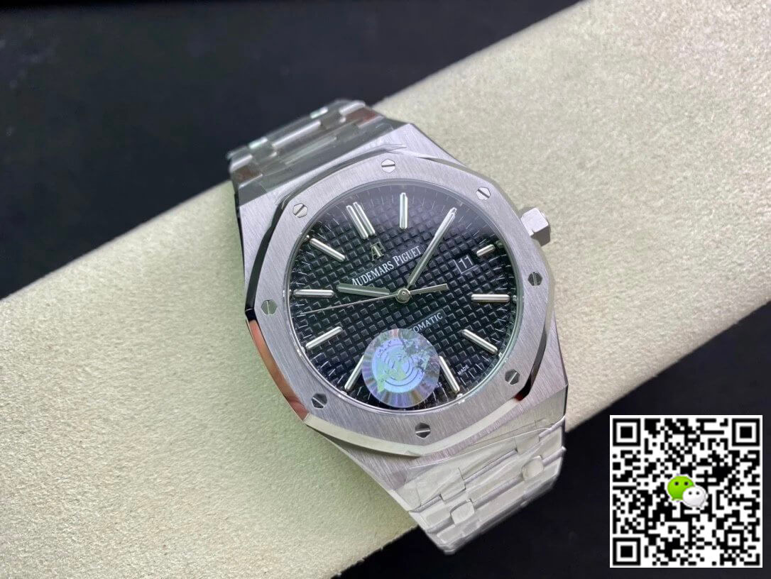Replica Audemars P1g*et Royal Oak 15400ST.OO.1220ST.01 1:1 Best Edition APS Factory Black Dial