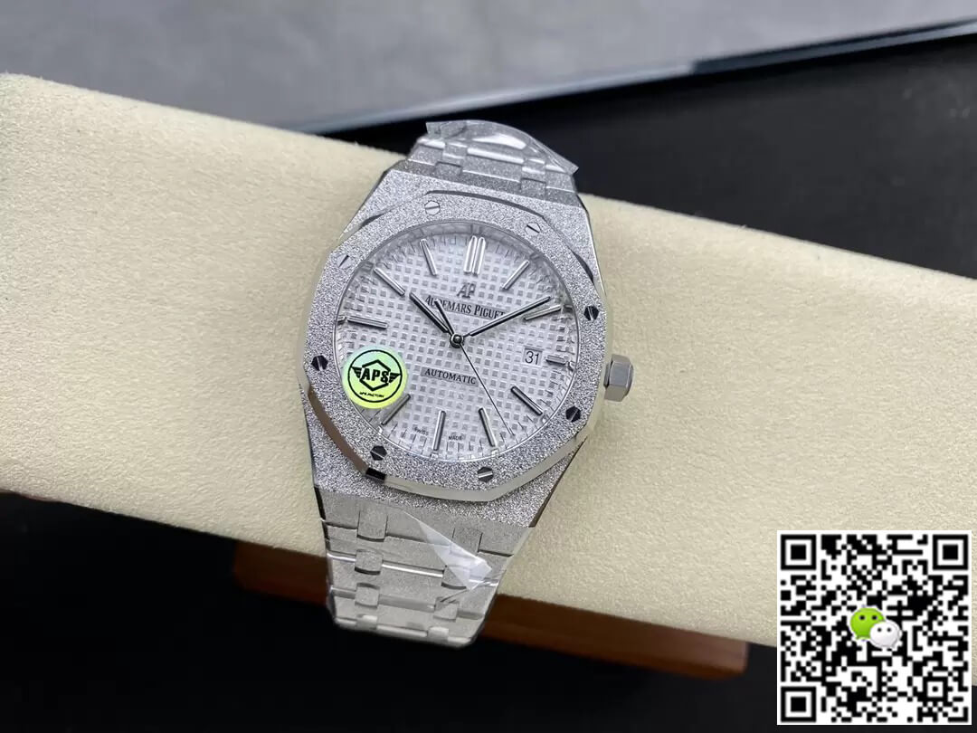 Replica Audemars P1g*et Royal Oak 15410 1:1 Best Edition APS Factory White Dial