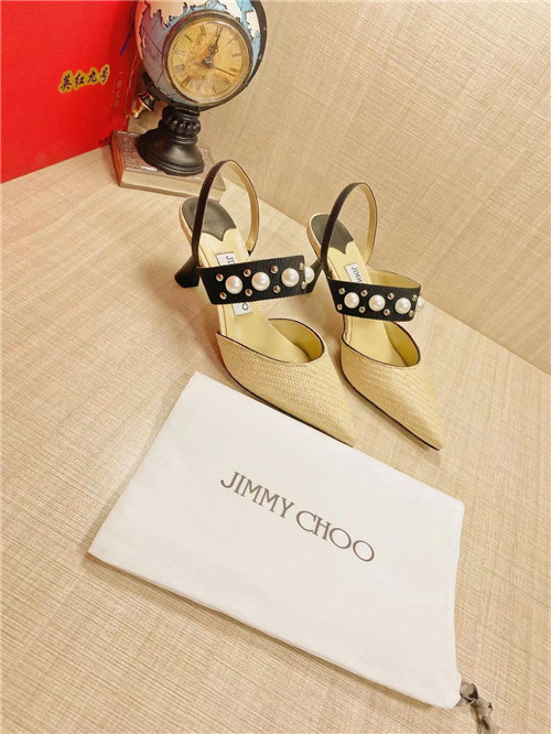 J1m*y Ch00 Pearl Heels Dupe  pearl rivet high heel sandals