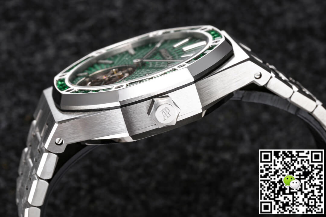 Replica Audemars P1g*et Royal Oak Tourbillon 26532IC.EE.1220TI.01 1:1 Best Edition R8 Factory Green Dial