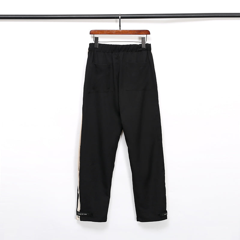 Fear of God Velcro Breasted Ribbon Long Pants Street Hip Hop Loose Sweatpants 216