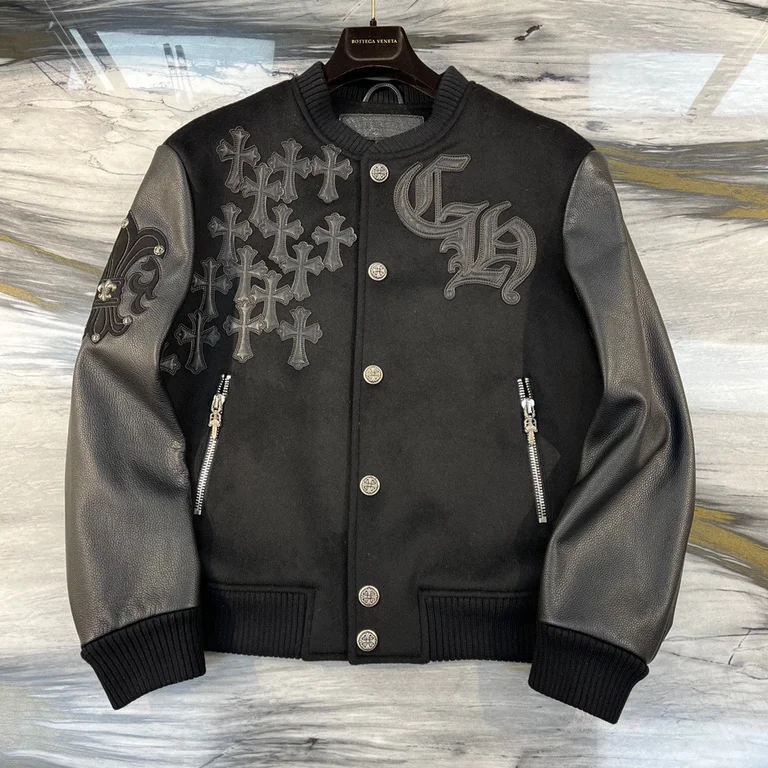 2020ss Sa1nt Lau*nt Real leather Jacket