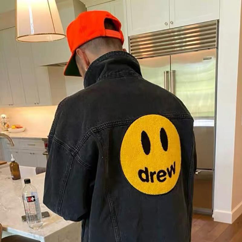 Drew denim jacket black
