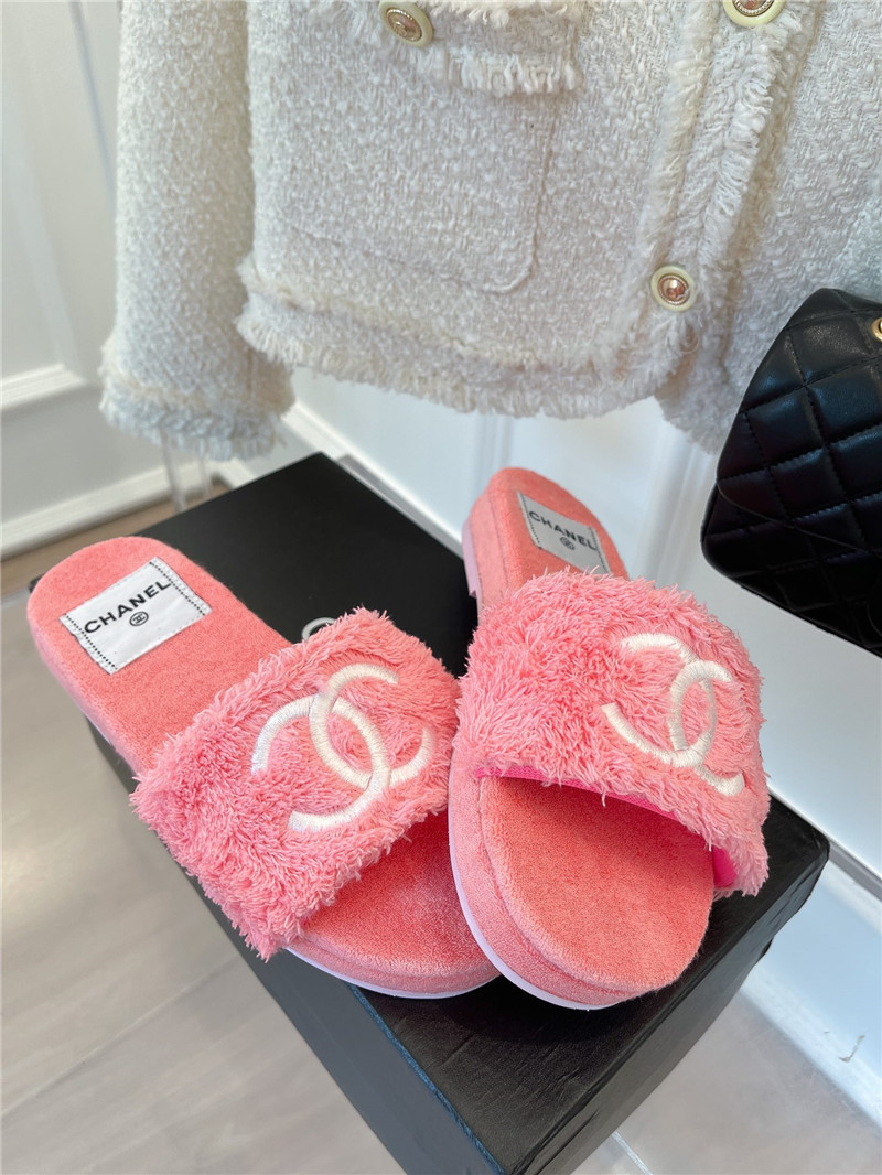 Ch**el flat hemp rope slippers