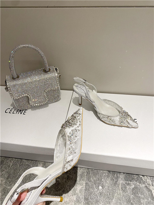 rene caovilla heels sandals