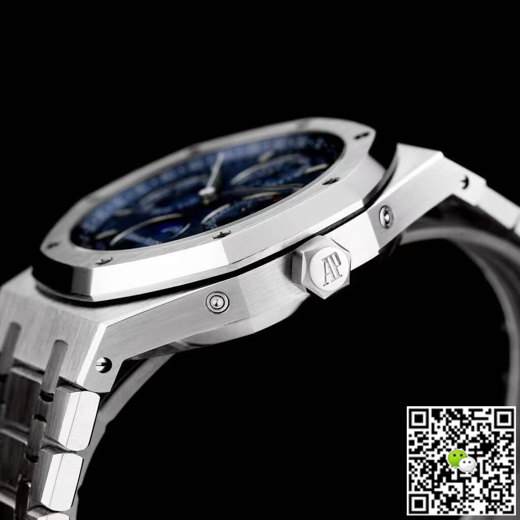Replica Audemars P1g*et Royal Oak 26574ST.OO.1220ST.02 1:1 Best Edition APS Factory Blue Dial