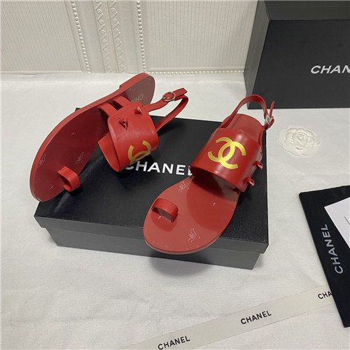 Ch**el flat sandals women