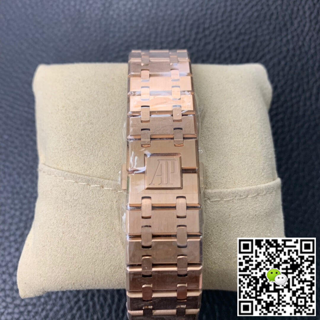 Replica Audemars P1g*et Royal Oak 15450BA.OO.1256BA.01 JF Factory 1:1 Best Edition Swiss ETA3120 White Dial