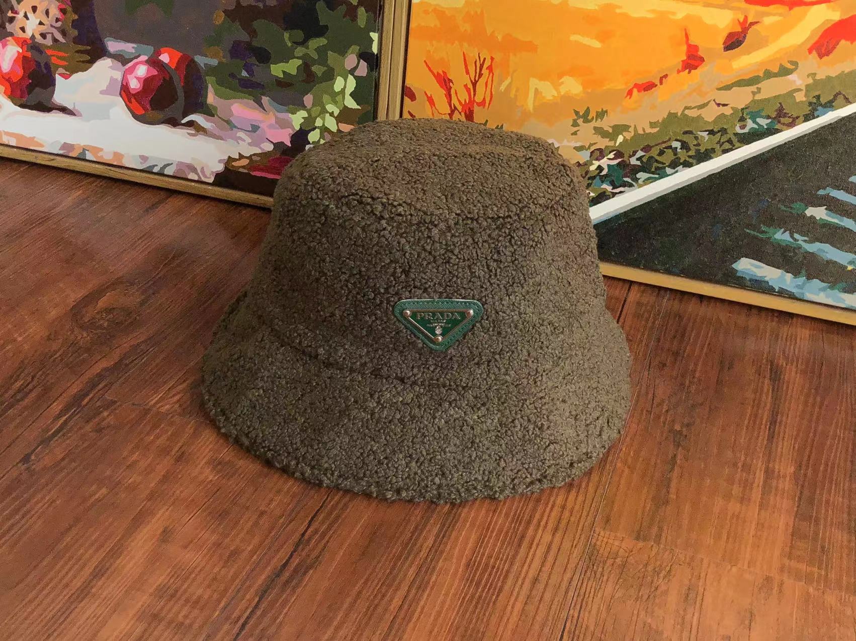 Pra*a Bucket Hat Dupe