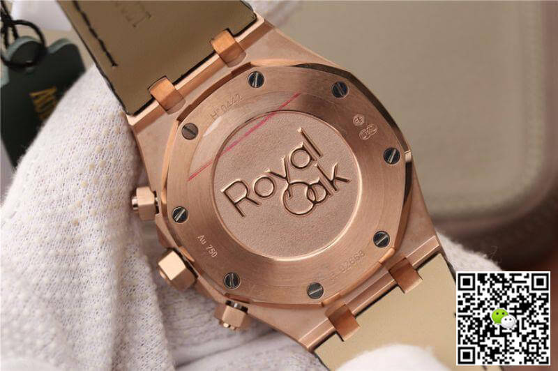 Replica Audemars P1g*et Royal Oak Chronograph 26331OR.OO.1220OR OM Factory 1:1 Best Edition Swiss ETA7750 Black Dial