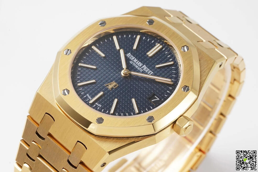 Replica Audemars P1g*et Royal Oak 15202BA.OO.1240BA.01 1:1 Best Edition KZ Factory Blue Dial