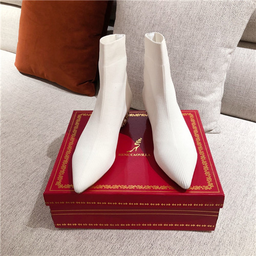 rene caovilla ankle booties