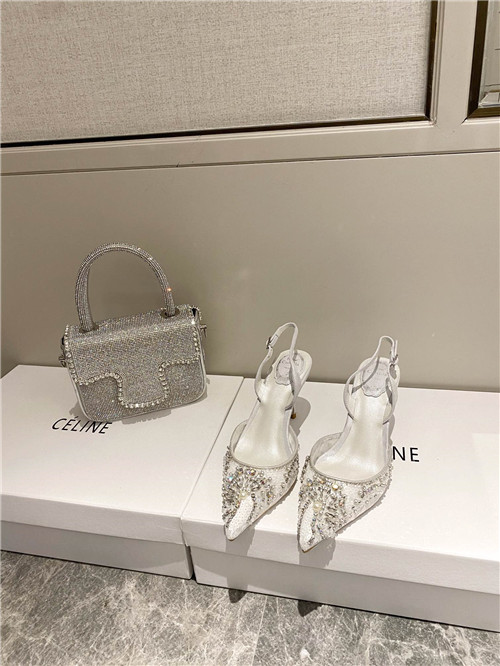 rene caovilla heels sandals