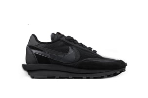 Sacai x Nk LVD Waffle Daybreak, White Black Nylon