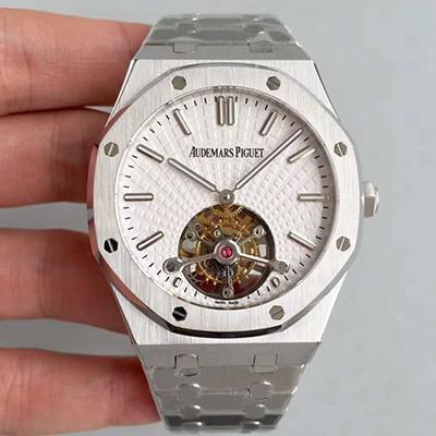 Audemars P1g*et Replica 26522OR.OO.120OR.01 R8 Factory 1:1 Best Edition Swiss Tourbillon White Dial