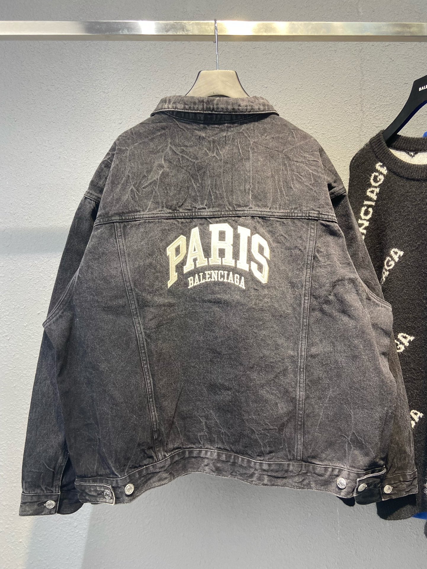 Ba1en*iaga PARIS Denim Jacket