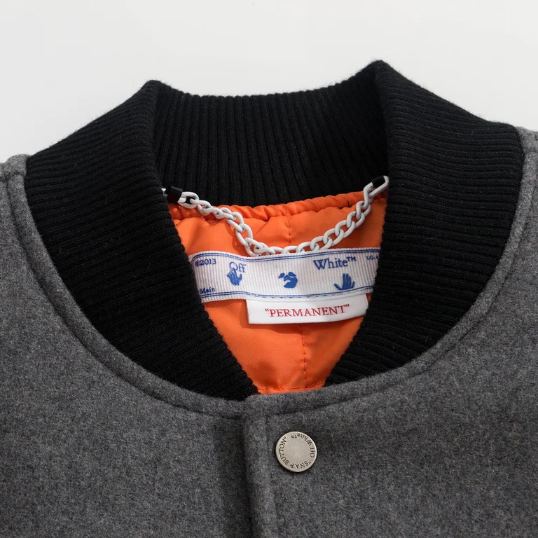 Off White Real Leather Jacket