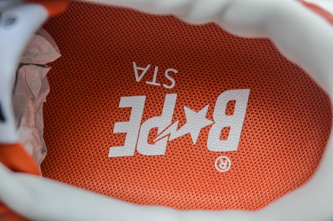 A Bathing Ape Bape Sta Low Orange