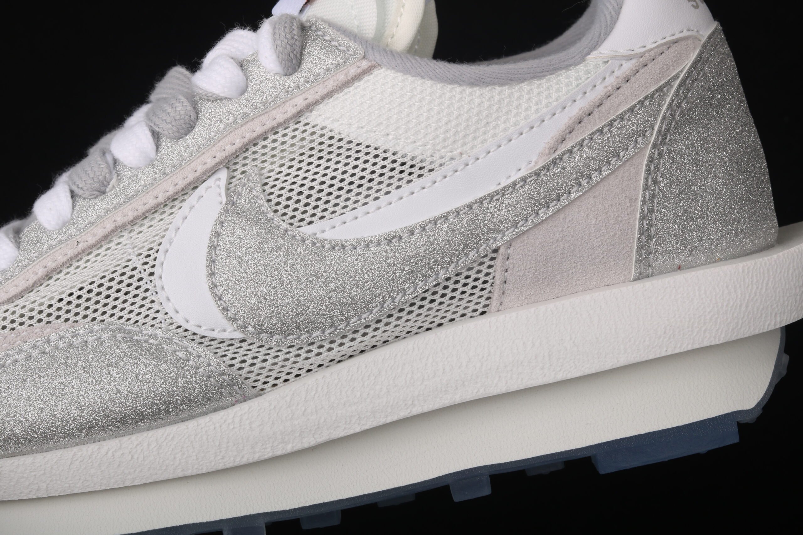 Sacai x Nk LVD Waffle Daybreak, White Bright White