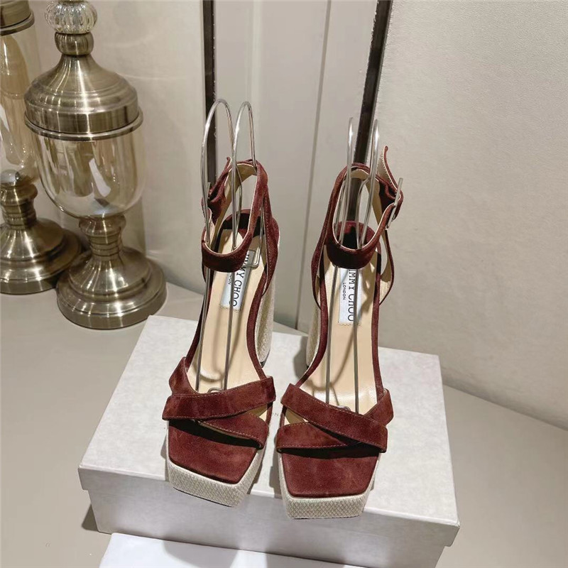 J1m*y Ch00 Fashion Heel Sandals