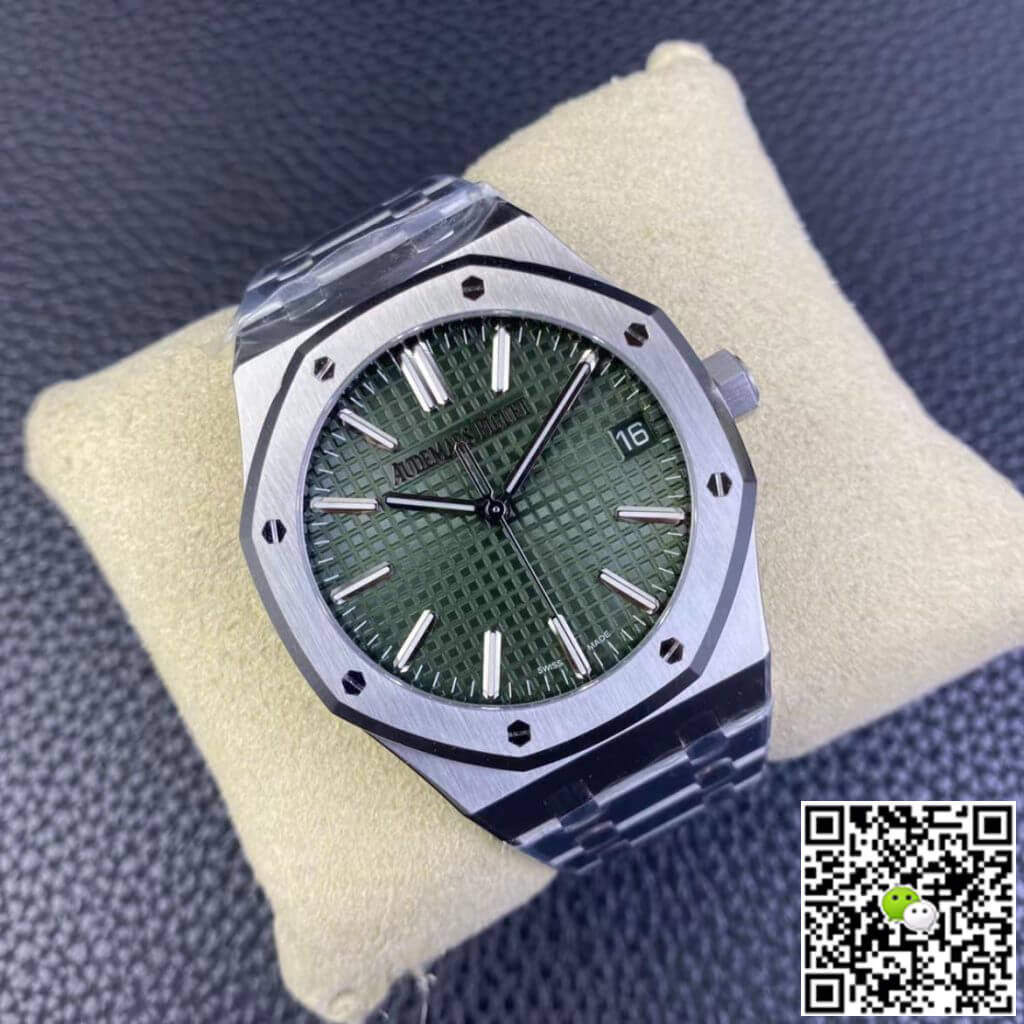 Replica Audemars P1g*et Royal Oak 15510ST.OO.1320ST.04 1:1 Best Edition ZF Factory Green Dial