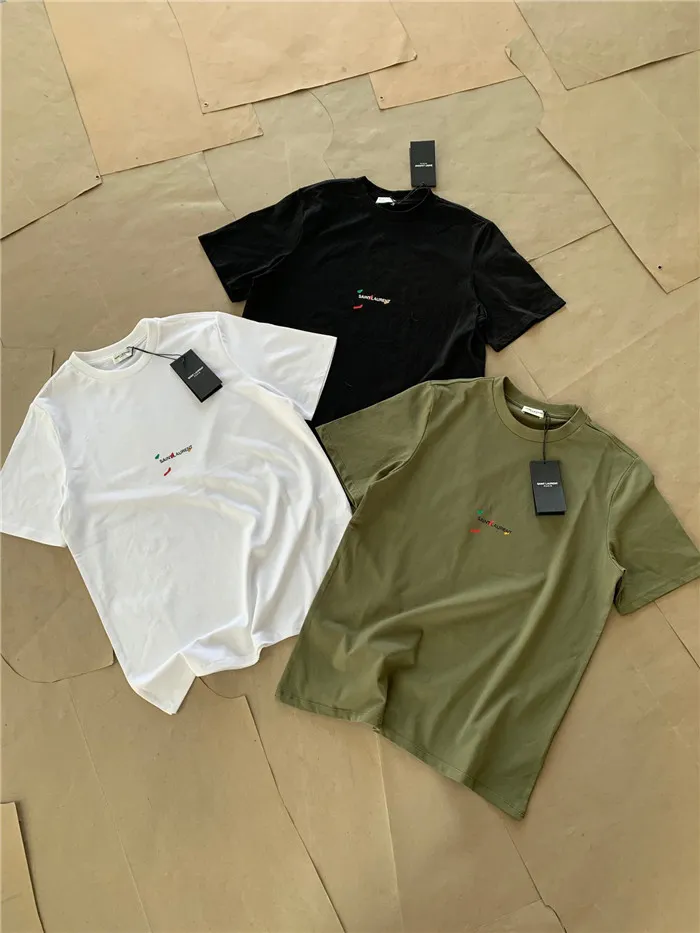 2023ss Sa1nt Lau*nt T Shirt