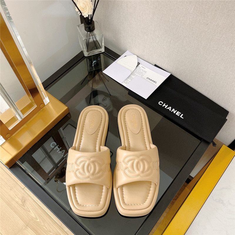 Ch**el flat sandals slippers