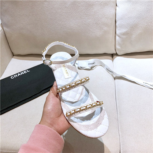 Ch**el flat sandals
