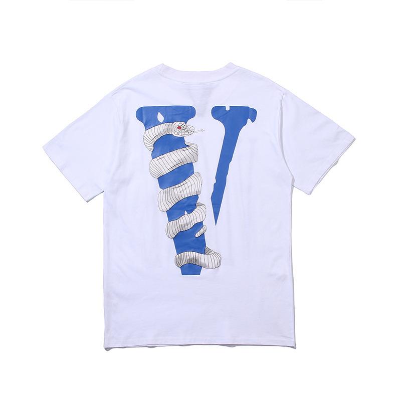 Vlone White Snake Tee