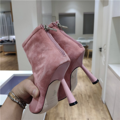 J1m*y Ch00 leather high heel boots