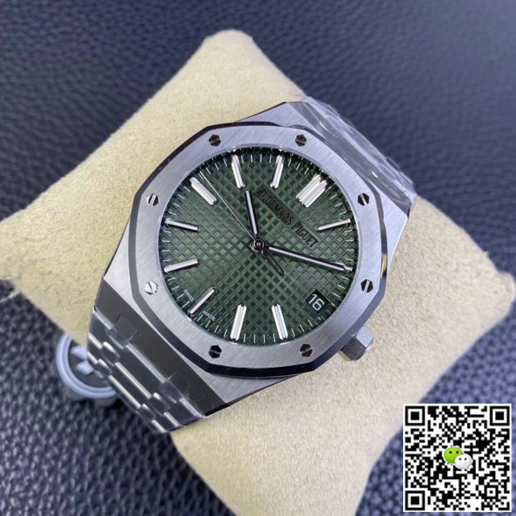 Replica Audemars P1g*et Royal Oak 15510ST.OO.1320ST.04 1:1 Best Edition ZF Factory Green Dial